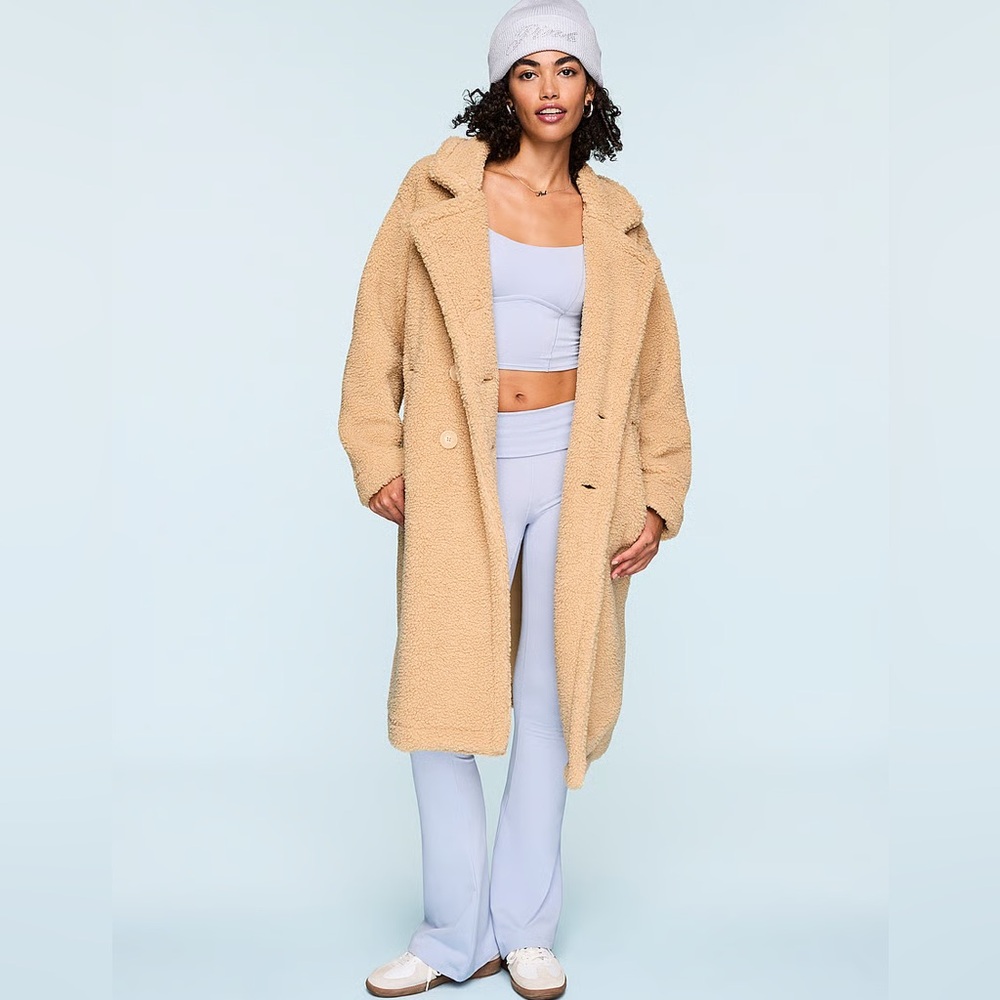 Victoria's Secret Tan Teddy Jacket